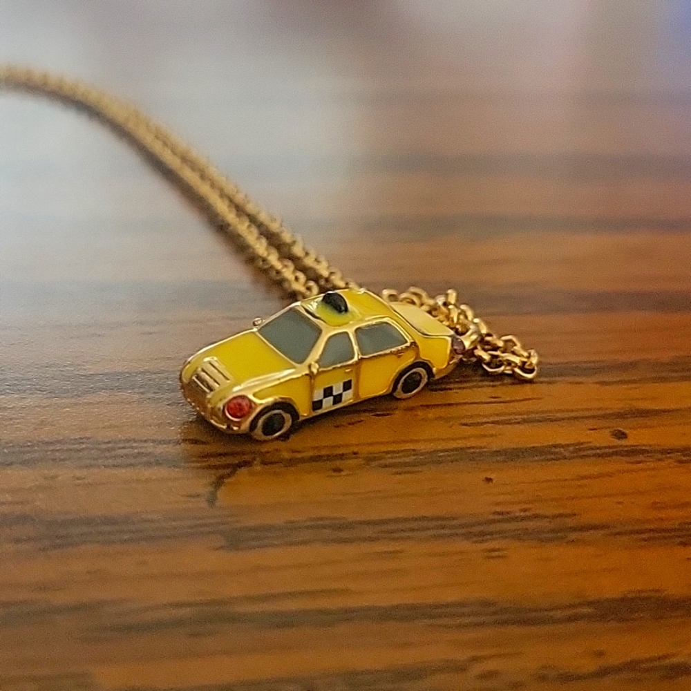Kate Spade Taxi Necklace
